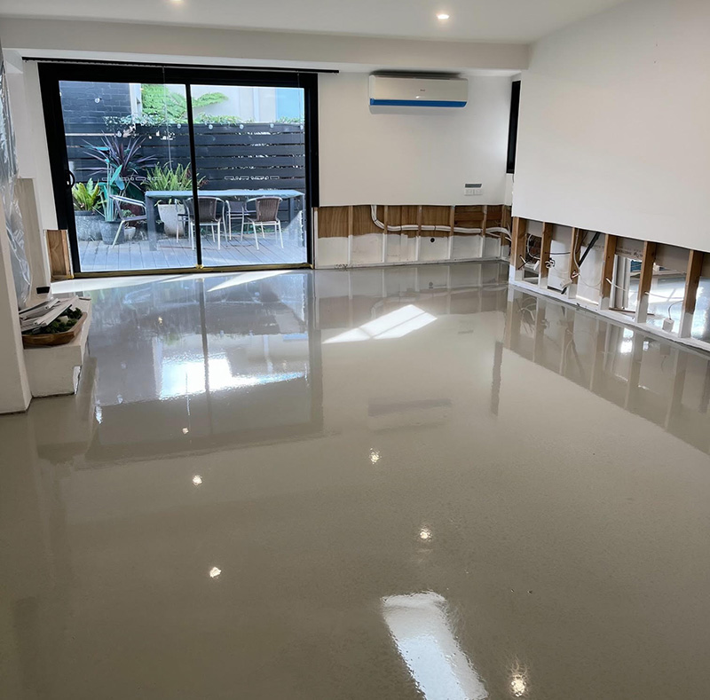 well leveled floor in Melbourne